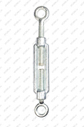 Талреп кольцо-кольцо TOR М38 DIN1480 (открытого типа)